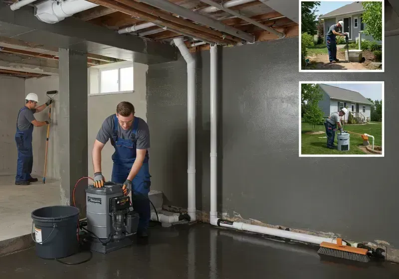 Basement Waterproofing and Flood Prevention process in Excelsior Springs, MO